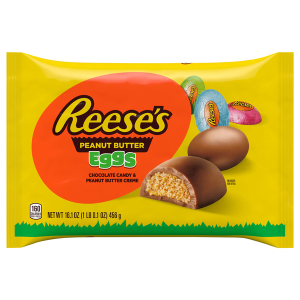 Reese's Milk Chocolate Peanut Butter Cup Eggs Easter Candy