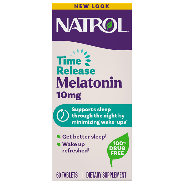 Natrol Maximum Strength 10mg Melatonin Advanced Sleep Tablets