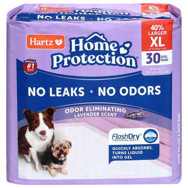 Save on Hartz Home Protection Lavender Scent XL Dog Pads Order
