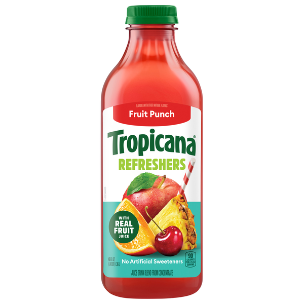 Tropicana Refreshers Fruit Punch Juice Drink