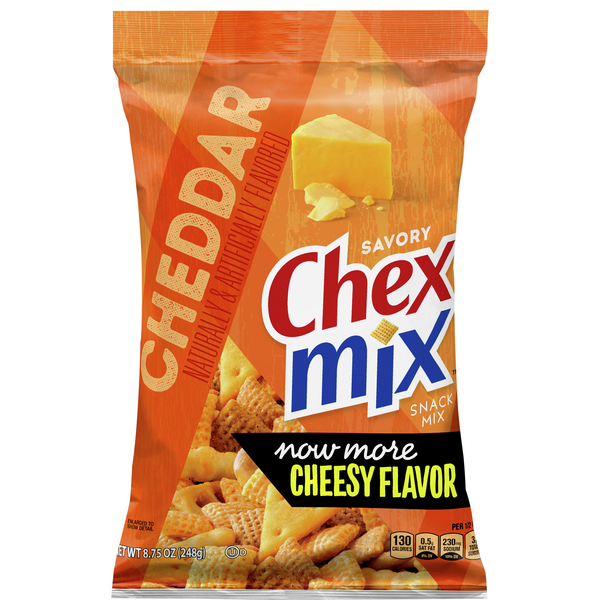 Save on Chex Mix Snack Mix Savory Cheddar Order Online Delivery MARTIN'S