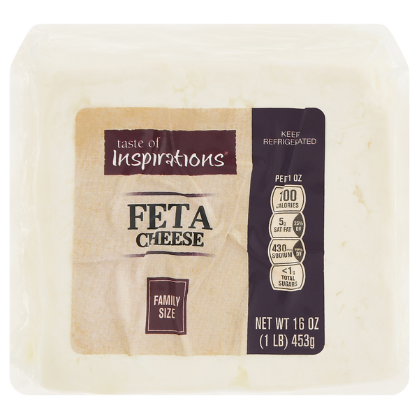 Taste of Inspirations Feta Cheese Block Family Size