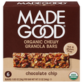 Made Good Organic Gluten & Nut Free Chocolate Chip Granola Bars - 6 ct