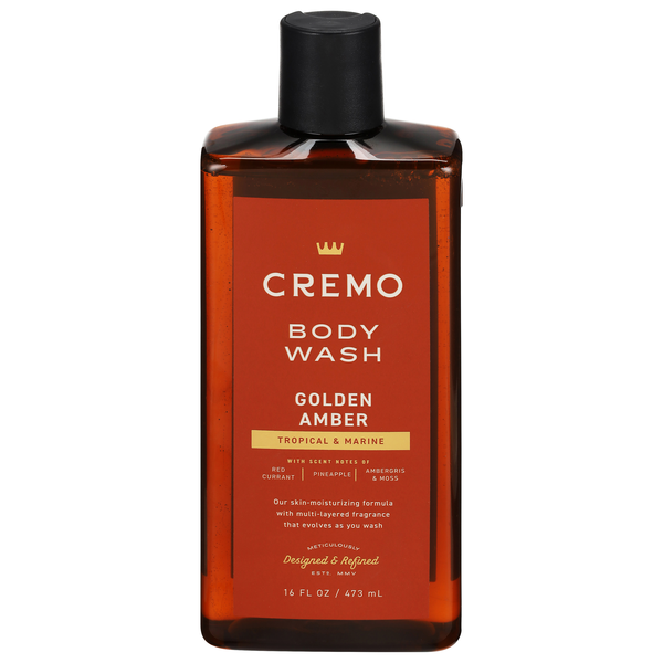 Cremo Golden Amber Tropical & Marine Body Wash