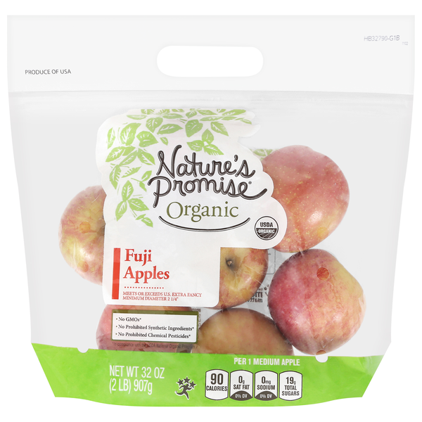 Nature's Promise Organic Fuji Apples