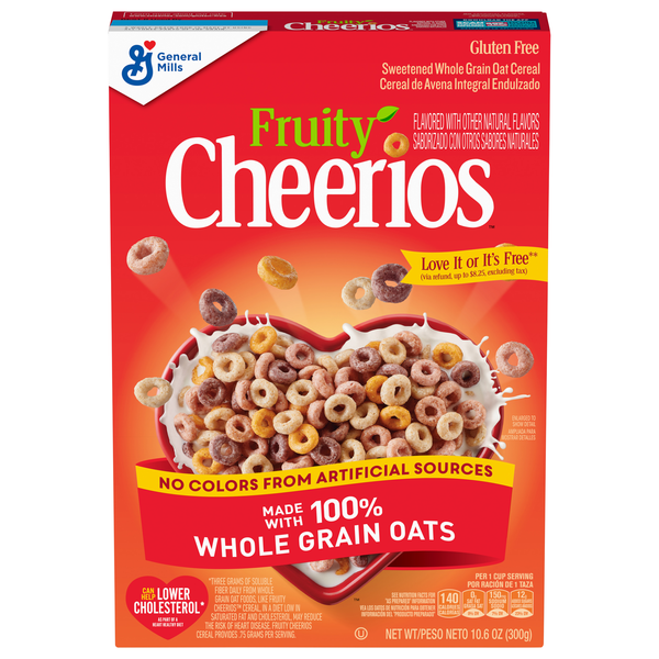Cheerios Gluten Free Fruity Whole Grain Oat Cereal