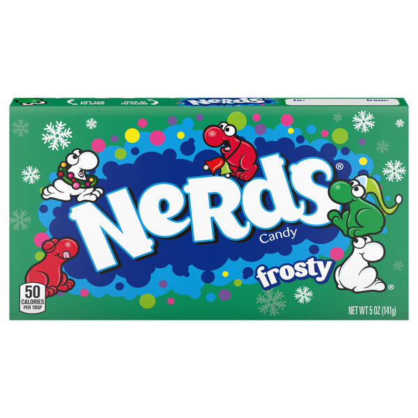 Nerds Christmas Frosty Candy Movie Theater Box