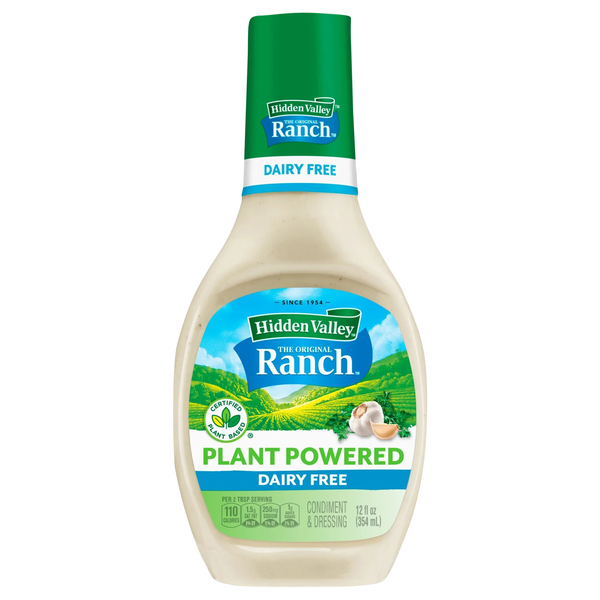 Hidden Valley Plant Powered Dairy Free Ranch Dressing & Condiment