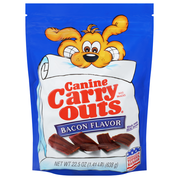Save on Canine Carry Outs Dog Snacks Bacon Flavor Order Online Delivery