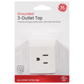 GE Grounded 3-Outlet Tap