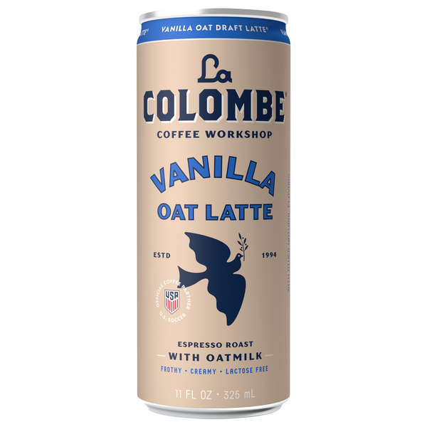 La Colombe Oat Milk Vanilla Draft Latte Coffee Beverage