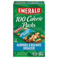 Emerald 100 Calorie Packs Almonds & Walnuts Unsalted - 7 ct