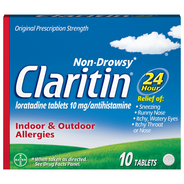 Claritin Allergy 24 Hour Tablets Non Drowsy