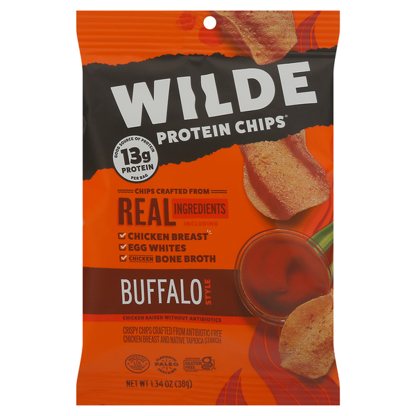 Wilde Gluten Free Buffalo Style Protein Chips