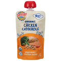 Earth's Best Organic Ages 9m+ Chicken Casserole Vegetable + Chicken Puree
