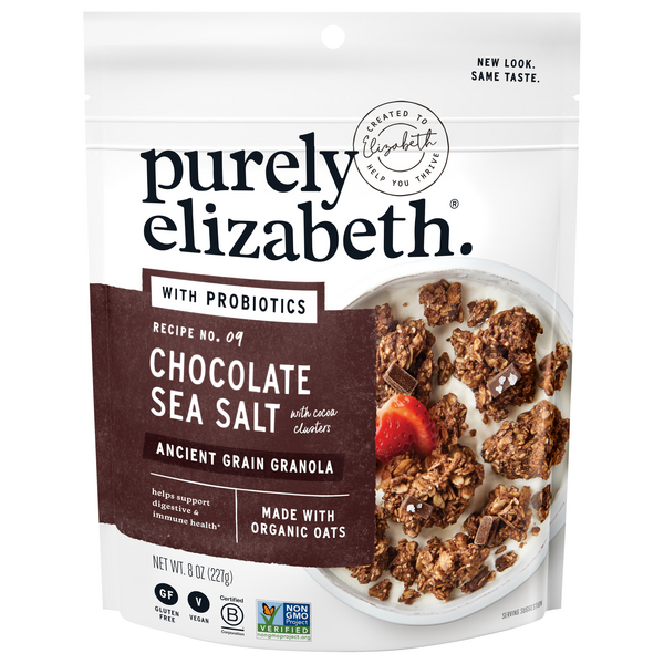 Save on Purely Elizabeth Ancient Grain Granola Chocolate Sea Salt Order