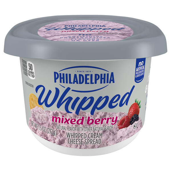 Philadelphia Mixed Berry Whipped Cream Cheese Spread