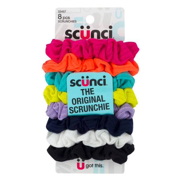Scunci The Original Scrunchie Small Hair Ribbed