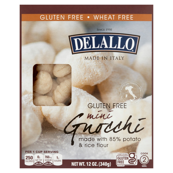 DeLallo Imported Gluten Free Mini Gnocchi
