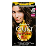 Garnier Olia Permanent Hair Color Medium Neutral Brown 5.02