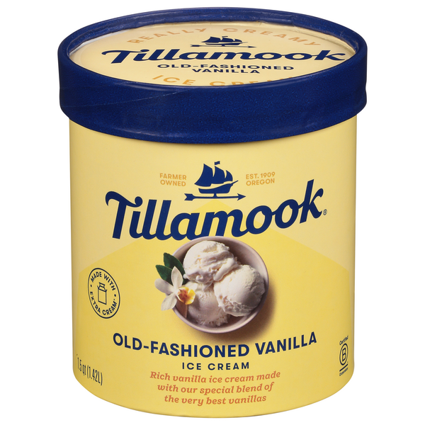 Tillamook Old Fashioned Vanilla Ice Cream