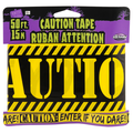 Fun World Halloween Caution Tape Yellow 50 ft