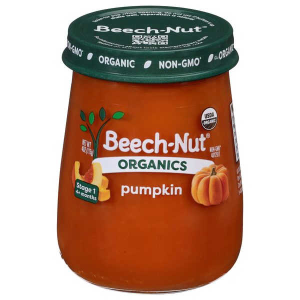Beech-Nut Organics Stage 1 Baby Food Pumpkin