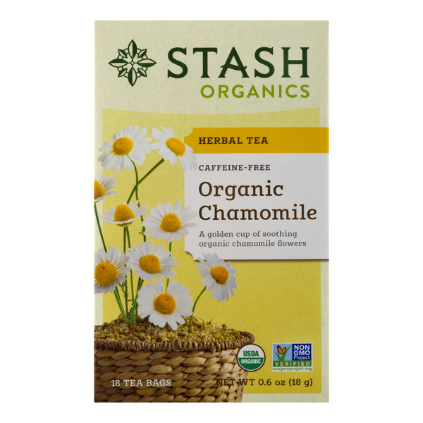 Save on Stash Organic Chamomile Herbal Tea Bags Caffeine Free Order Online Delivery Giant