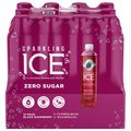 Sparkling Ice Zero Sugar Black Raspberry Sparkling Water - 12 pk