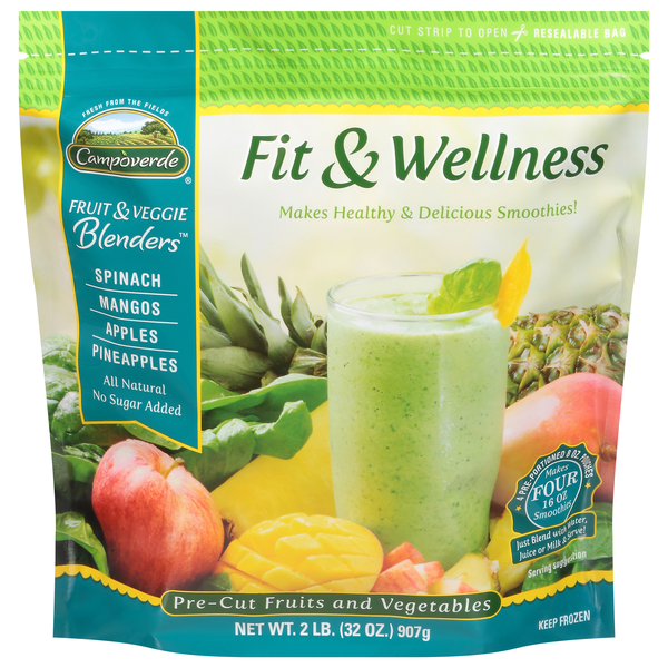 Campoverde Fruit & Veggie Blenders All Natural Fit & Wellness Frozen