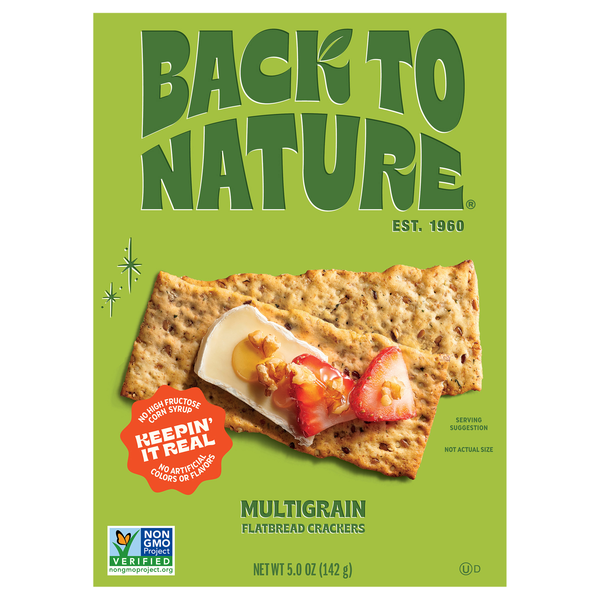 Back to Nature Multigrain Flatbread Crackers