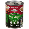Purina Dog Chow High Protein in Gravy with Beef Adult Wet Food