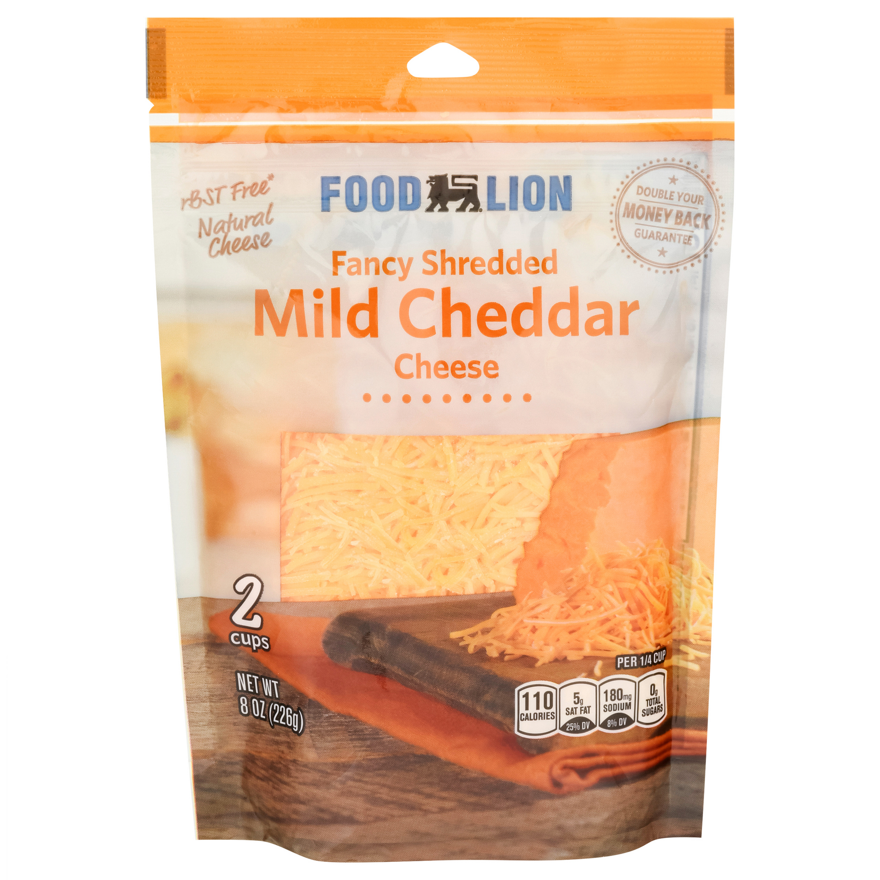 Food Lion Food Lion Cheddar Cheese Mild Fancy Shredded Natural