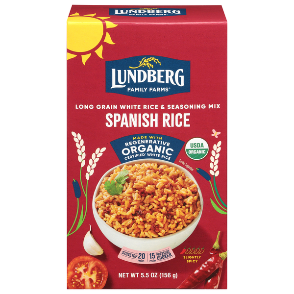 Lundberg Organic Spanish Style Rice & Seasoning Mix