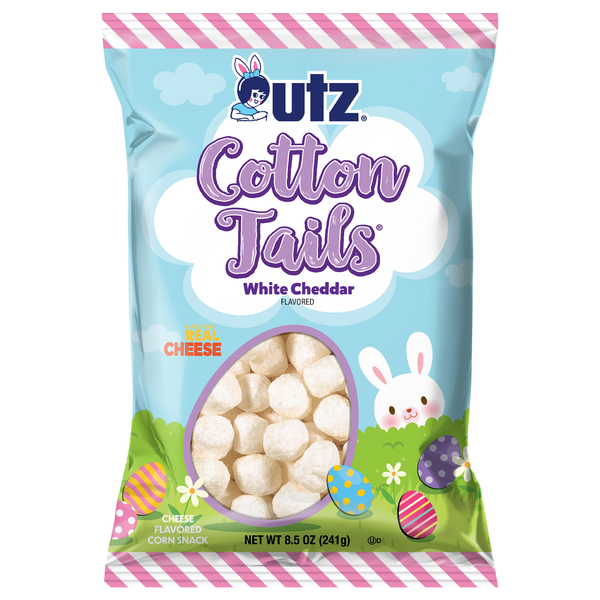 Utz Cotton Tails White Cheddar Cheese Balls