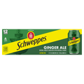 Schweppes Ginger Ale Soda Caffeine Free - 12 pk