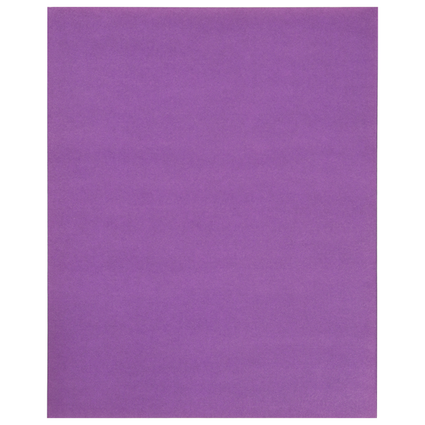 Top Flight 2 Pocket Paper Portfolio Purple