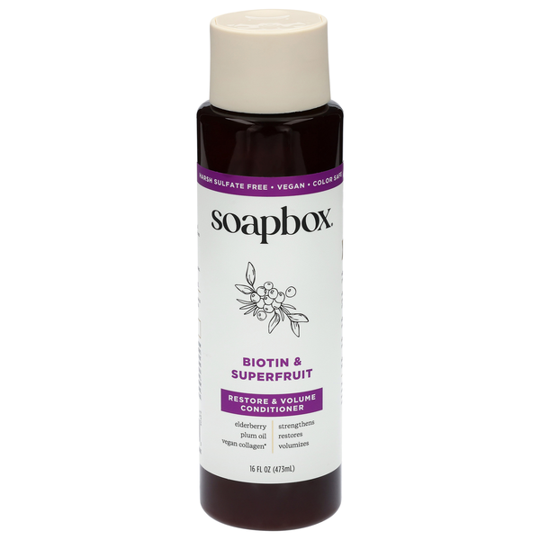 Soapbox Biotin & Superfruit Blend Restore & Volume Conditioner