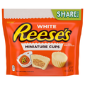 Reese's White Creme Peanut Butter Cups Candy Miniatures Share Pack