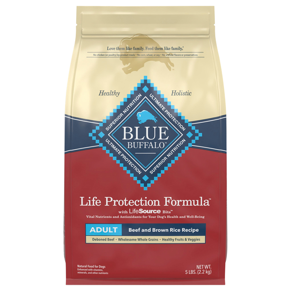 BLUE Natural Healthy Weight Chicken & Brown Rice Adult Dry Dog Food