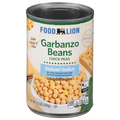 Food Lion Reduced Sodium Garbanzo Beans Chickpeas