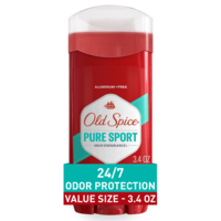 Old Spice Aluminum Free High Endurance Pure Sport Deodorant Stick