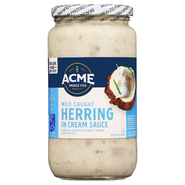 Acme Wild Caught Herring in Cream Sauce