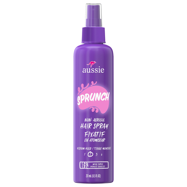 Aussie Sprunch Non-Aerosol Hair Spray Fixatif
