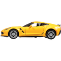 Mobilcast Toy Car Chevrolet Corvette C6 Yellow