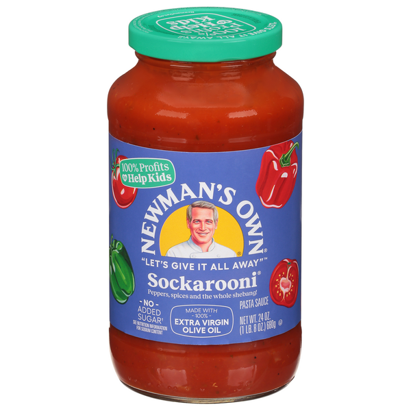 Save on Newman's Own Pasta Sauce Sockarooni No Added Sugar Order Online