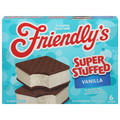 Friendly's Super Stuffed Vanilla Ice Cream Sandwiches - 6 ct