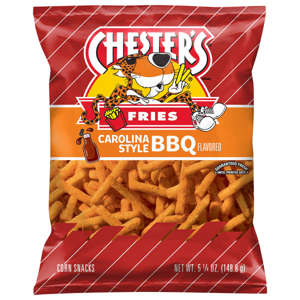 Chester's Fries Carolina Style BBQ Corn Snacks