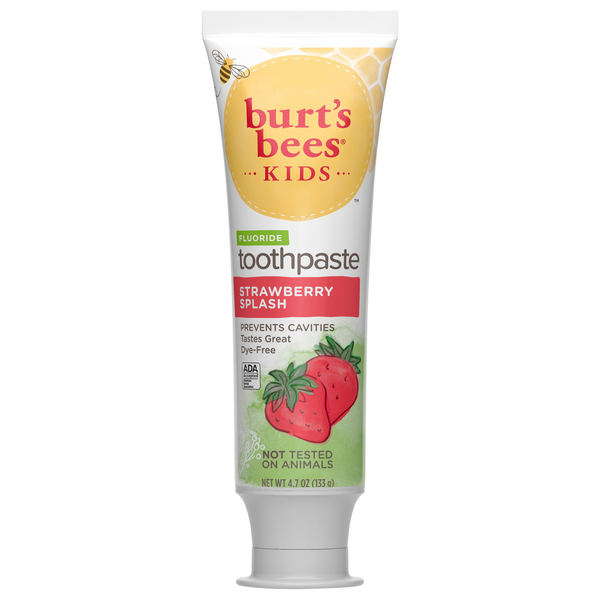 Save on Burt's Bees Kids Fluoride Toothpaste Strawberry Splash Order Online Delivery Giant