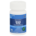 CareOne High-Potency 65mg Iron 325mg Ferrous Sulfate Tablets